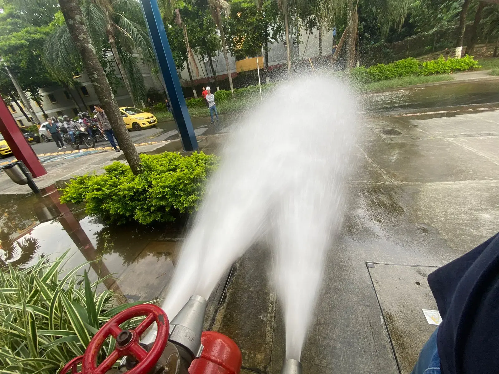 Prueba de funcionamiento de Redes contra incendio